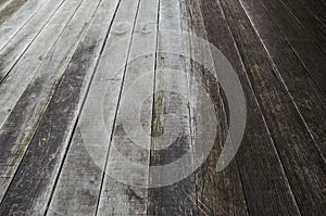 Wood texture plank grain background, wooden desk table or floor