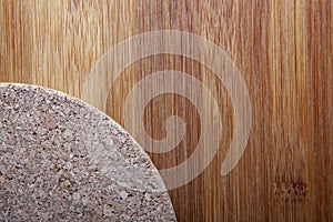 Wood texture vintage background. Top view of wooden table