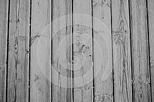 Wood Texture, White Wooden Background, Vintage Grey Timber Plank Wall