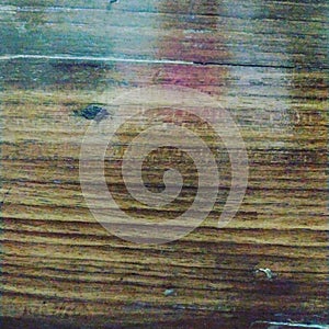 Wood textured  with reflected  light