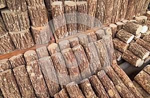 Wood for thanaka produktion