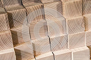 Wood timber construction material for background and texture. details wood production. composition wood products