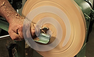 Wood turning / carving