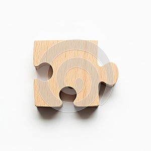 Wood with visible grain patterns, it features a classic interlocking