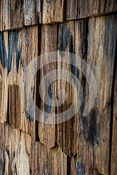 Wood wall blackground in Thai