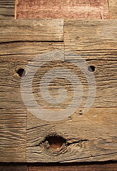 Wood wall