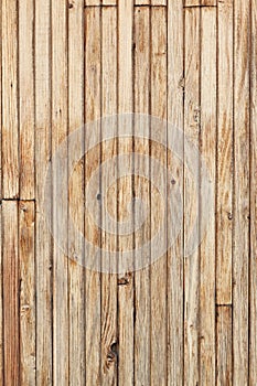 Wood wall surface, wooden texture, vertical boards.