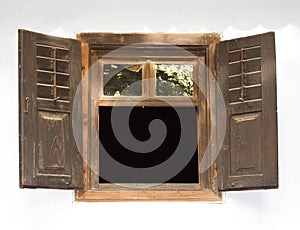 Wood window