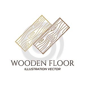 Wood Wooden Flooring Tile Motif Icon Symbol Illustration