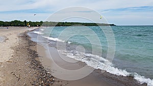 Woodbine beach in Toronto