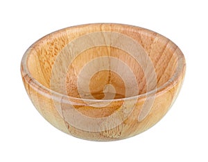Woodbowl isolated