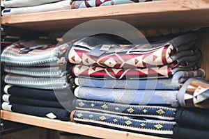 Interior shot of Pendleton store in Woodburn Premium Outlets in USA