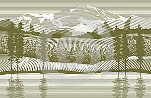 Woodcut Wilderness