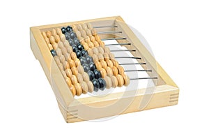 Wooden abacus