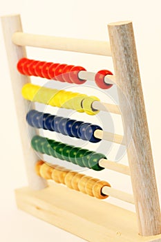 Wooden abacus