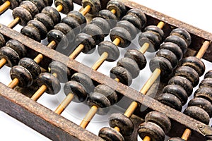 Wooden abacus