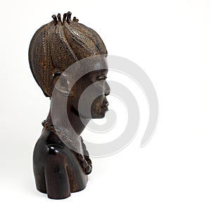 Wooden African Woman