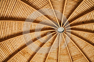 Wooden Arc Ceiling