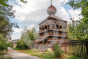Wooden Articular Belfry in Hronsek