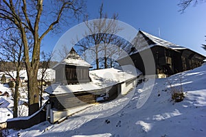 Drevený artikulárny kostol Leštiny, pamiatka UNESCO, Slovensko