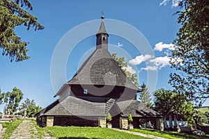 Dřevěný artikulární kostel Tvrdošín, Slovensko