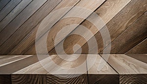 Wooden background, diagonal boards