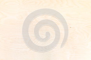 wooden background from natural birch plywood