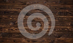 Wooden background, rustic brown planks texture, old wood wall backdrop