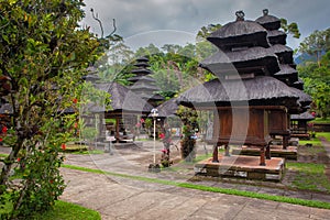 Wooden balinese Temples