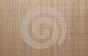 Wooden bamboo mat texture abstract background.