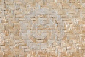 Wooden bamboo mat texture abstract background