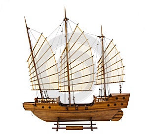Wooden barque
