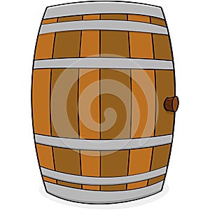 Wooden barrel