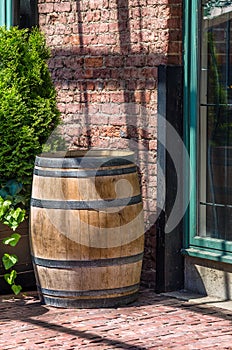 Wooden Barrel
