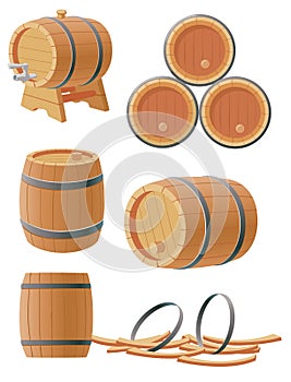 Wooden barrels
