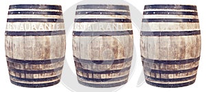 Wooden Barrels photo