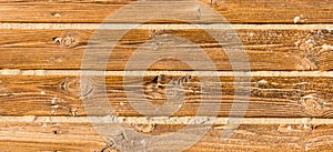 Wooden beach boardwalk with sand banner background