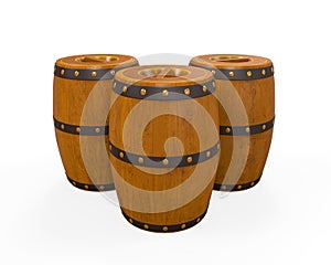 Wooden Beer Cask