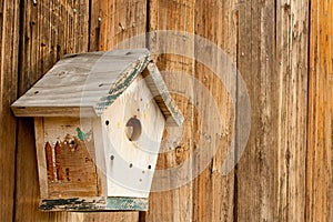 Wooden Bird House