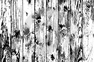 Wooden black and white background in grunge style, wooden texture background, structured surface, natural backdrop with nothing, w