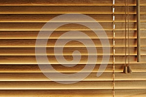 Wooden blinds background