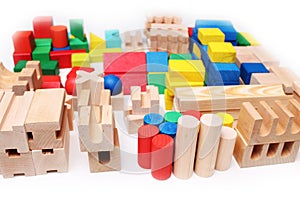 Wooden blocks for children