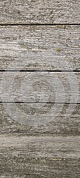 Wooden board background with peeling paint with empty space for your text or image