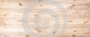 Wooden board background, texture. Wooden planks, floor or wall, banner