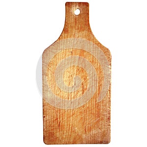 Wooden board kitchen texture cooking food rustic photo on a white background. Photo.