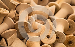 Wooden bobbins