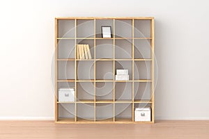 Book rack isolated