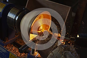 Wooden bowl making