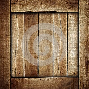 Wooden box background