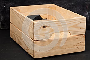 Wooden box for your packaging